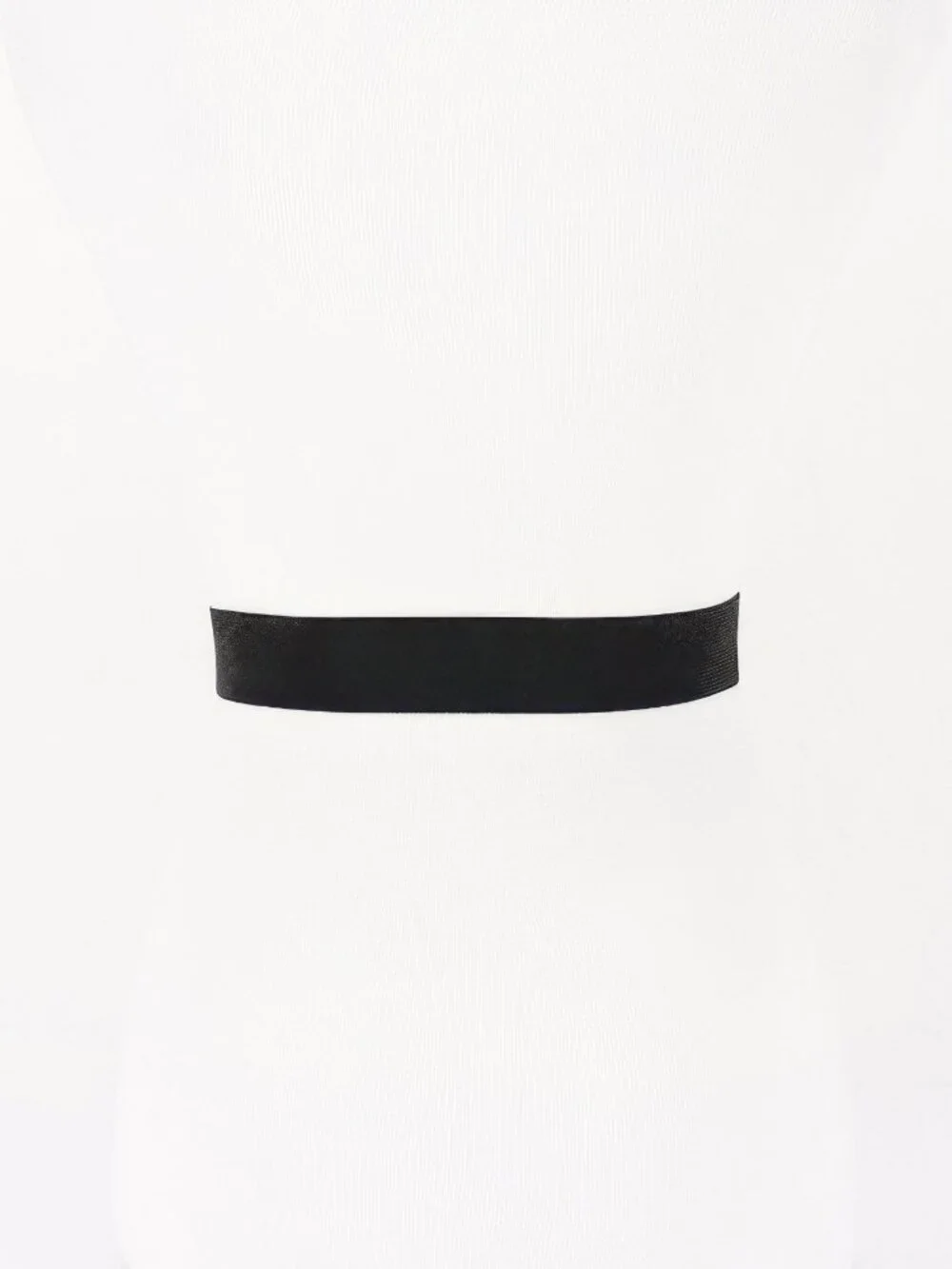 Vegan Leather Metal Buckle Elastic Plus Size Belt